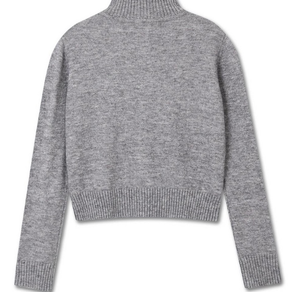 W Concept High Neck Button Cardigan - Picture 3 of 4